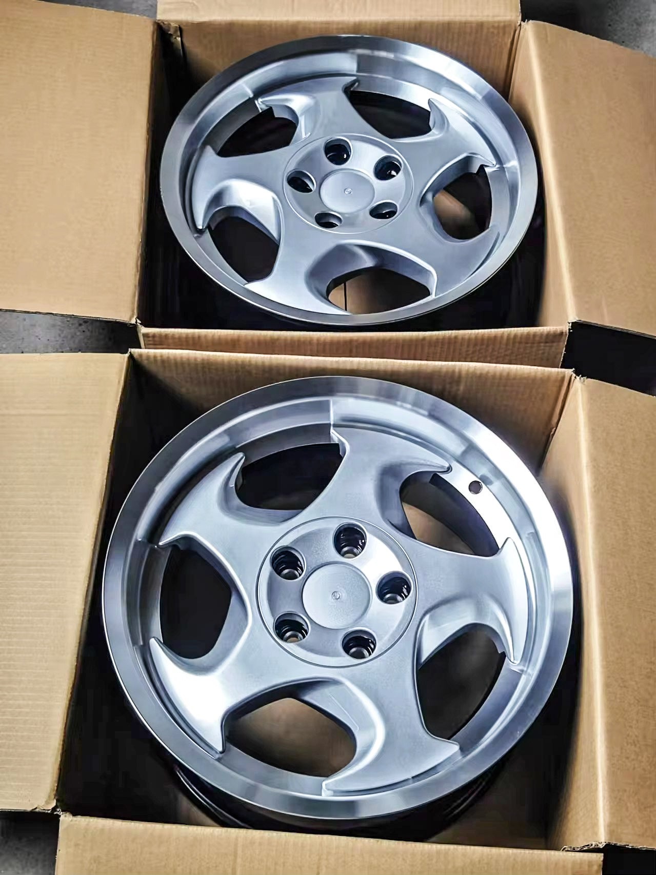 OEM+ Style 21 "Throwing Star" Forged Wheels