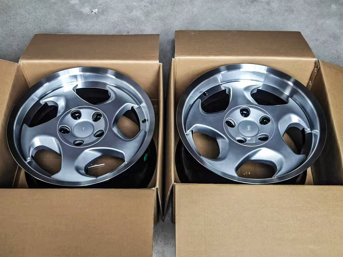 OEM+ Style 21 "Throwing Star" Forged Wheels